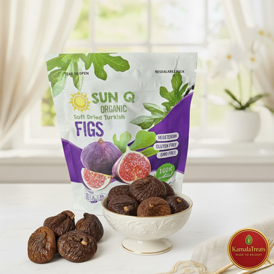 Organic Soft Dried Figs